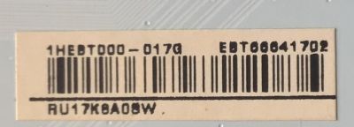 MAIN PARA SMART TV LG 4K RESOLUCION  (3840 X 2160) CON HDR / NUMERO DE PARTE EBT66641702 / EAX69789001 (1.0) / 1HEBT000-017G / RU17K8A08W / PANEL LE480AQD (EP)(A6) / MODELO OLED48C1PUB.BUSYLJR - Imagen 2
